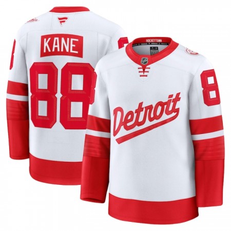 Detroit Red Wings Hockeydrakt Fanatics Premium NHL Stadium Series Patrick Kane 2024-25 Hvit - Herre
